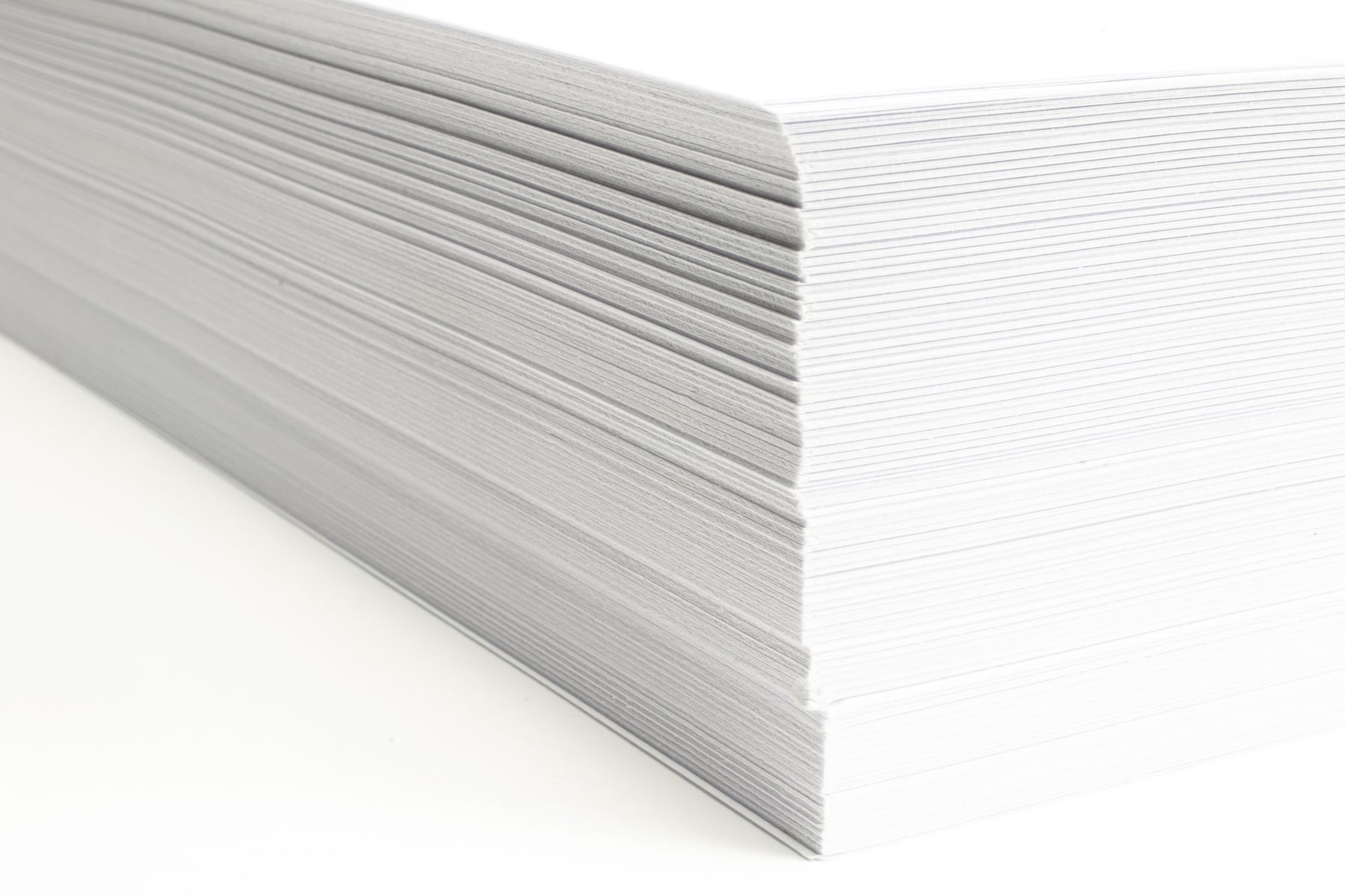 blank ar letterheads stack macro view with selective focus white background min